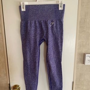 Gymshark, size small, purple leggings